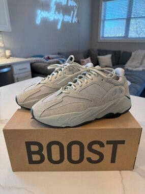 Adidas Yeezy Boost 700 Sneakers — Salt